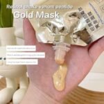 Gold Mask Snake Peptide Golden Mask Moisturizing Whitening Wrinkle fade Mud Mask Firming Skin Care - Image 3