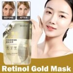 Gold Mask Snake Peptide Golden Mask Moisturizing Whitening Wrinkle fade Mud Mask Firming Skin Care
