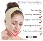 V Shape Face Slimming Lifter Face Lift Skin Firming Exerciser Double Chin Muscle Traning Silica Gel Wrinkle Removal Tools