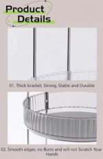 3 Tire Large Capacity Cosmetic Storage Shelf - Image 3