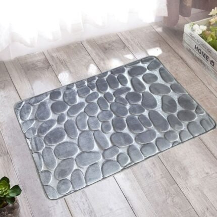 3D Cobblestone Entrance Mats Pack of 2