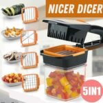 5 In 1 Multi-function Slicer Vegetable & Fruits Cutter
