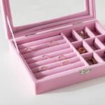 Jewelry Organizer Display Storage Box & Glass - Image 2