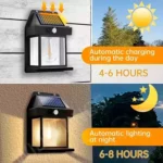 Mini Waterproof Solar Interaction Wall Lamp With Motion Sensor - Image 3