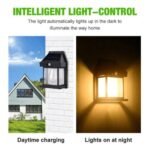 Mini Waterproof Solar Interaction Wall Lamp With Motion Sensor - Image 2