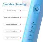 Ultrasonic Electric Toothbrush, USB Rechargeable Tooth Brush - Image 5