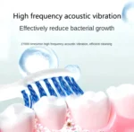 Ultrasonic Electric Toothbrush, USB Rechargeable Tooth Brush - Image 3