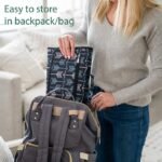 Portable Baby Diaper Changing Mat Foldable Travel Pad with Pockets - Image 3