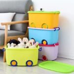 Multi Purpose Large Toy Storage Box with Wheels & Locks