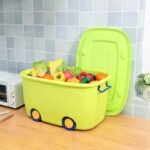Multi Purpose Large Toy Storage Box with Wheels & Locks - Image 2