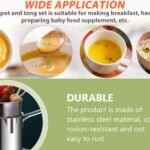 Deep Frying Strainer and Oil Basket With Fryer Tong - Image 3