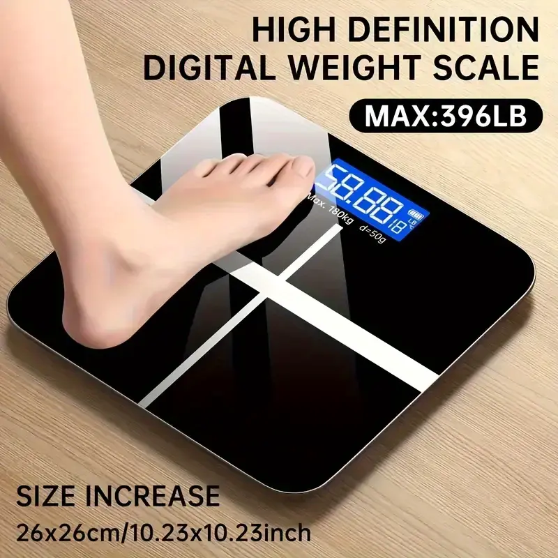 IMG_7741 Weight Scale, Highly Accurate Digital Bathroom Body Scale - Image 1