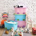Multi Purpose Large Toy Storage Box with Wheels & Locks - Image 3