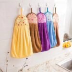(Pack Of 2) Microfiber Hanging Kitchen Towel