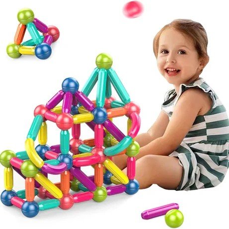 36Pcs_Magnetic_Sticks_1 (1) 36-Piece Magnetic Building Set For Kids - Image 1