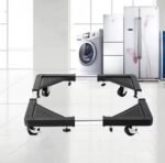 Multifunctional Movable Floor Trolley Stand, Washing Machine Fridge Stand