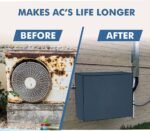 1/1.5 Ton Air Conditioner Waterproof Cover For Indoor And Outdoor, Adjustable Dust Proof AC Cover - Image 4