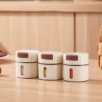 6pcs Wall Mounted Seasoning Box - Image 2