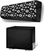 1/1.5 Ton Air Conditioner Waterproof Cover For Indoor And Outdoor, Adjustable Dust Proof AC Cover