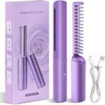 Electric Hot Comb - 3 Temps Hair Straightener Brush - Image 2