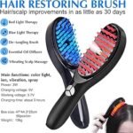 Smart Hair Care Brush - Versatile Device with Vibrational Massage - Image 3