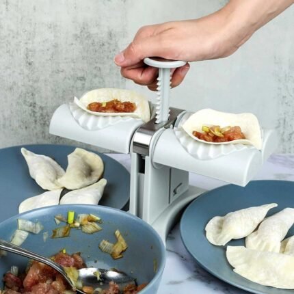 New Automatic D-Samosa Dumpling Maker Mould Machine