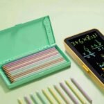 2 in 1 LCD Writing Tablet With Pencil Box - Image 4