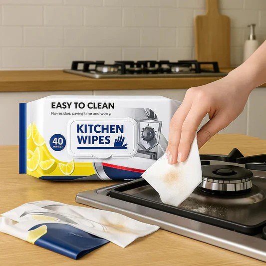 40PCS Thickened Disposable Kitchen Degreasing Cleaning Wipes - Image 1