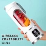 450ml Rechargeable Portable Blender for Shakes - Image 2