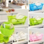 Stylish Countertop Plate & Bowl Drying Rack - Image 2