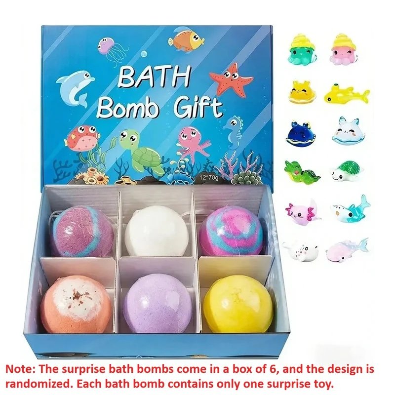 img_0055 1Pc Bath Bombs for Kids,Organic Bath Bombs - Image 1
